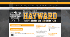 Desktop Screenshot of haywardsportscenter.com